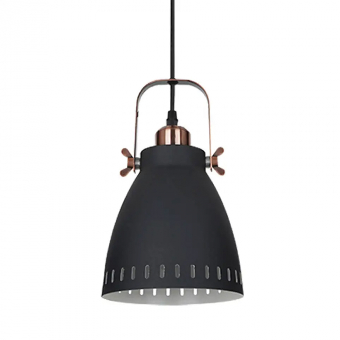 Pendente Moderno Bergen Preto para sala de jantar e ambientes gourmet Lustres Gênesis loja online de Lustres e Iluminação Decorativa